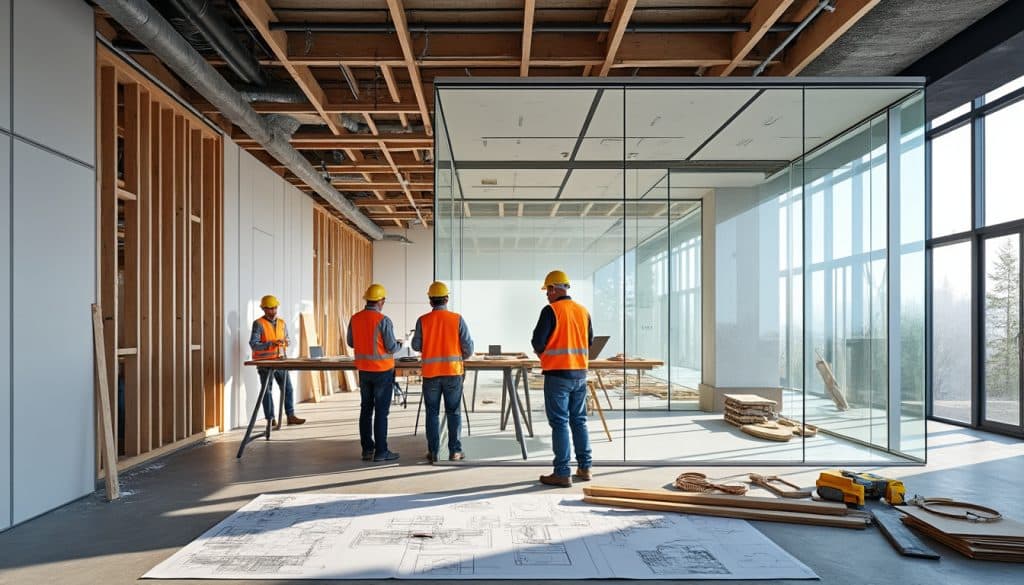 découvrez comment remplacer une cloison en ba13 par un mur rideau vitré à travers des calculs de charge précis et une mise en œuvre étape par étape. optimisez l'esthétique et la luminosité de votre espace grâce à nos conseils d'experts.