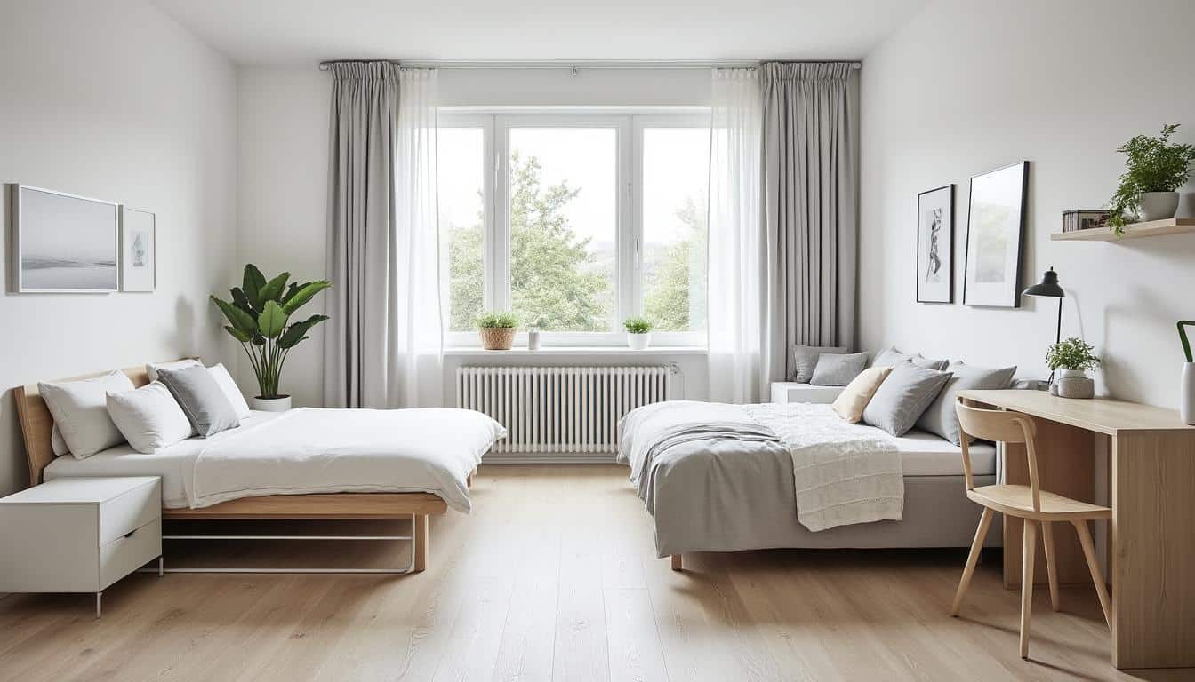 découvrez des conseils pratiques pour aménager une chambre partagée tout en préservant l'intimité de chacun. apprenez à optimiser l'espace, choisir les bonnes couleurs et disposer les meubles de manière à créer des zones personnelles pour chaque occupant.